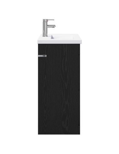 Set di mobili per il bagno Rovere Nero 81 x 40 x 84,5 cm