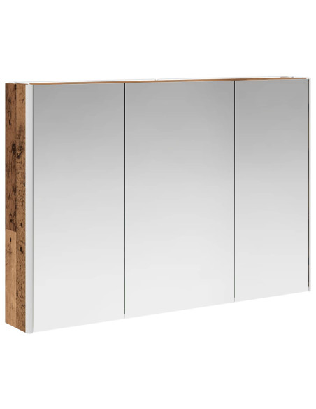 Set di mobili per il bagno 4 pcs Legno antico