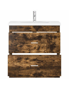 Set di mobili per il bagno Rovere Fumo 81 x 40 x 84,5 cm 2