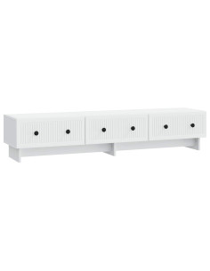 Mobile TV Bianco 147 x 34,5 x 30 cm Legno ingegnerizzato