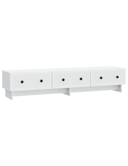 Mobile TV Bianco 147 x 34,5 x 30 cm Legno ingegnerizzato