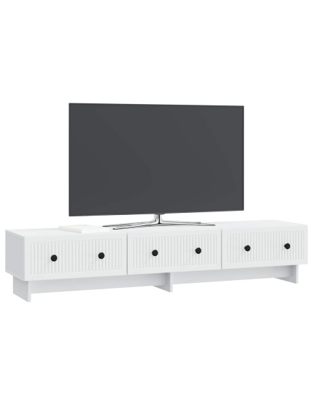 Mobile TV Bianco 147 x 34,5 x 30 cm Legno ingegnerizzato