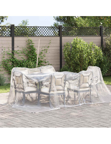 Tarp Trasparente 5 × 3,5 m PE