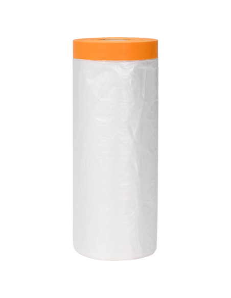 Telo per polvere con nastro adesivo 6 pcs 270 x 1600 cm HDPE