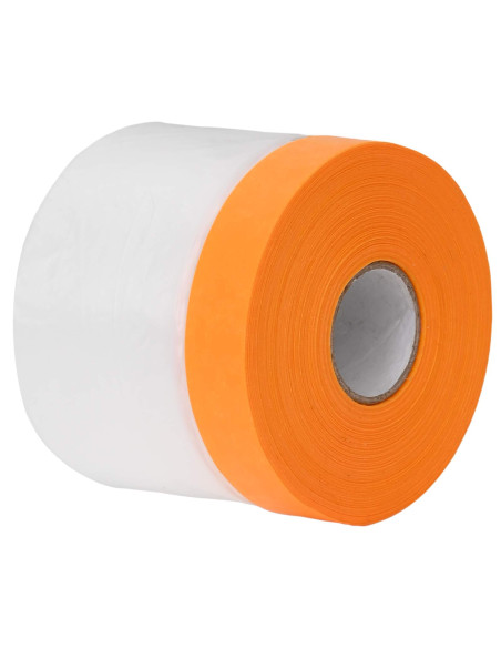 Telo per polvere con nastro adesivo 12 pcs 30 x 3300 cm HDPE