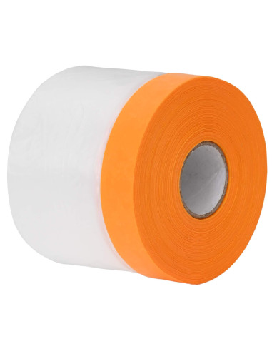 Telo per polvere con nastro adesivo 12 pcs 30 x 3300 cm HDPE