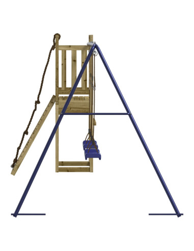 Set da Gioco da Esterno in Legno di Pino Impregnato
