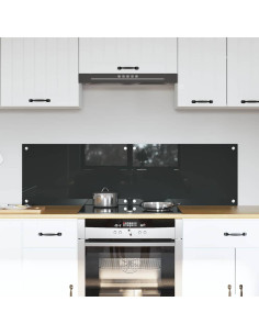 Schienale da cucina 2 pcs Grigio scuro 70 x 40 cm