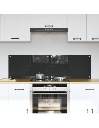 Schienale da cucina 2 pcs Grigio scuro 70 x 40 cm