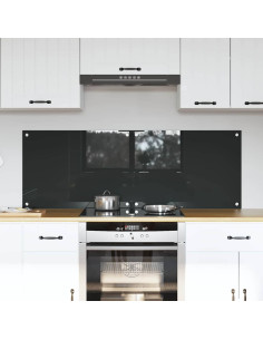 Schienale da cucina 2 pcs Grigio scuro 70 x 50 cm
