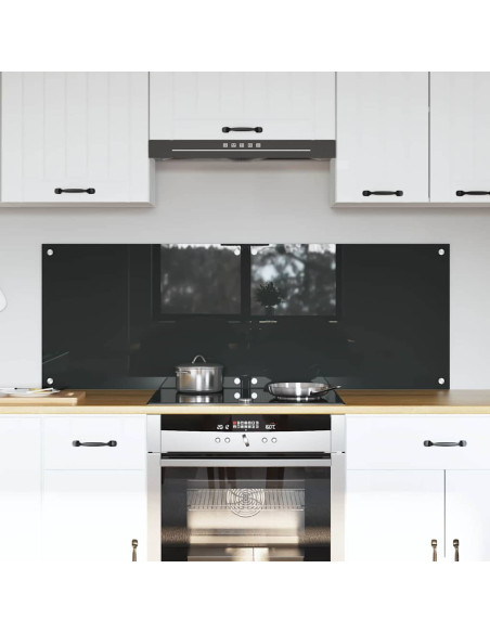 Schienale da cucina 2 pcs Grigio scuro 70 x 50 cm