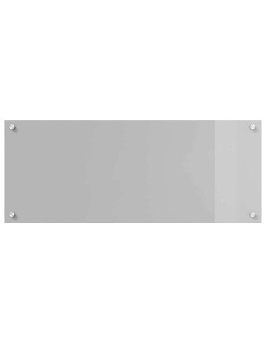 Schienale da cucina 2 pcs Grigio chiaro 100 x 40 cm