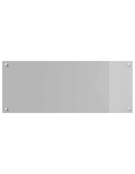 Schienale da cucina 2 pcs Grigio chiaro 100 x 40 cm