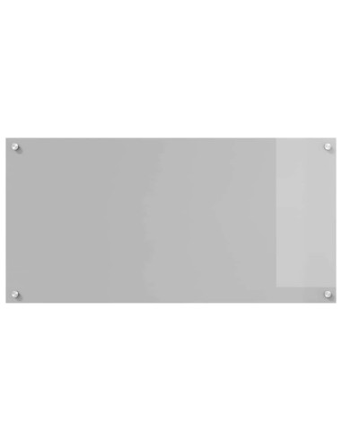 Schienale da cucina 2 pcs Grigio chiaro 100 x 50 cm