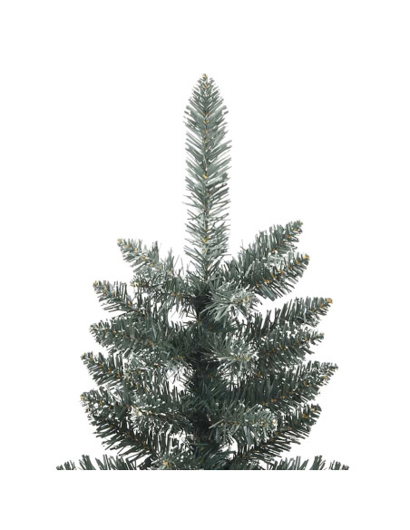 Albero di Natale artificiale con 300 LED Verde 210 cm