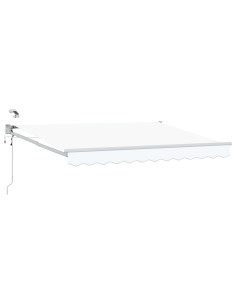 Tettuccio Elettrico Retrattile Bianco 3 x 2 m