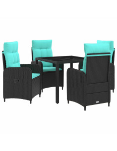 Set da pranzo per esterni 5 pcs polyrattan