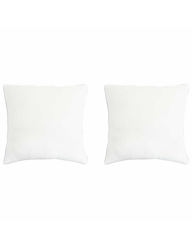 Cuscino 2 pcs Bianco 65 x 65 cm Fibra di bambù