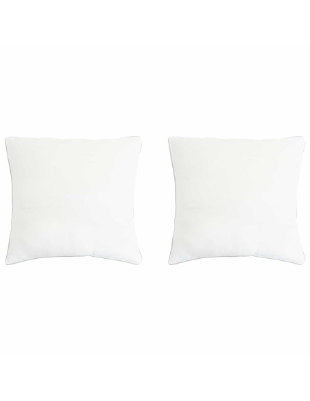 Cuscino 2 pcs Bianco 65 x 65 cm Fibra di bambù