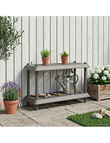 Unità di scaffalatura 2 livelli 100 x 40 x 55,5 cm PP