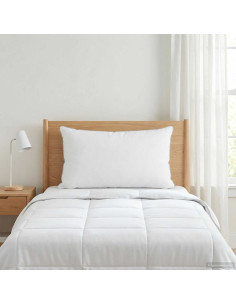 Cuscino Bianco 50 x 70 cm Fibra di bambù