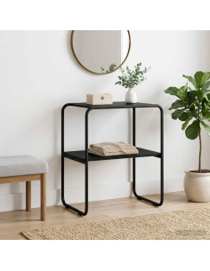 Tavolo consolle Rovere Nero 60 x 42,5 x 70 cm