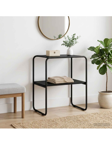 Tavolo consolle Rovere Nero 80 x 42,5 x 70 cm