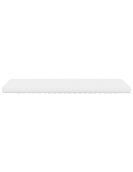 Materasso in schiuma 75 x 190 cm Bianco