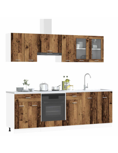 Unità Cucina Lyon 8 pcs Legno multistrato