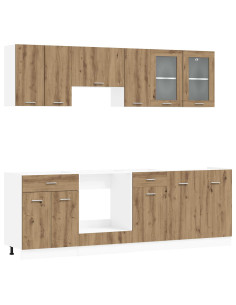 Unità Cucina Lyon 8 pcs Legno multistrato 2