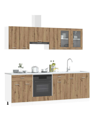 Unità Cucina Lyon 8 pcs Legno multistrato