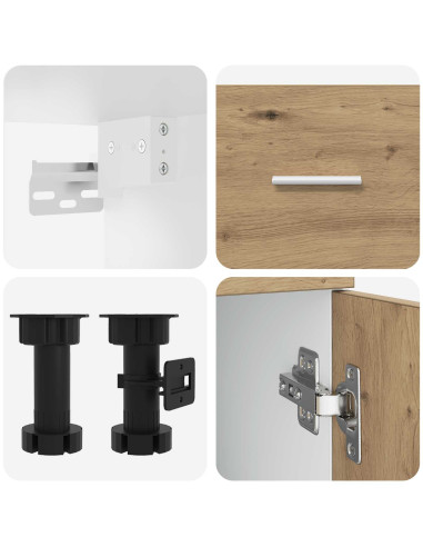 Unità Cucina Lyon 8 pcs Legno multistrato