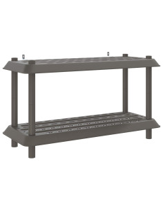 Unità di scaffalatura 2 livelli 100 x 40 x 55,5 cm PP 2