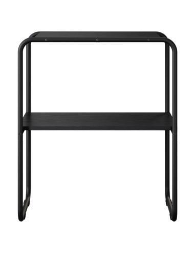 Tavolo consolle Rovere Nero 60 x 42,5 x 70 cm
