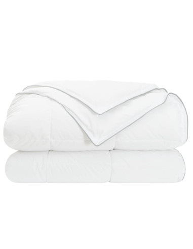 Piumone Completo Annuale Bianco 200 x 220 cm Fibra di bambù