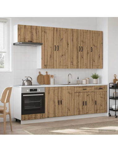 Unità Cucina PORTO 8 pcs Rovere Artigianale