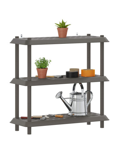Unità di scaffalatura 3 livelli 100 x 40 x 96 cm PP