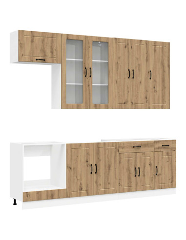Unità Cucina LUCCA 8 pcs Rovere Artigianale