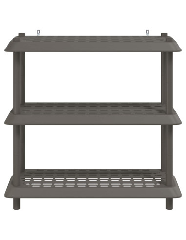 Unità di scaffalatura 3 livelli 100 x 40 x 96 cm PP