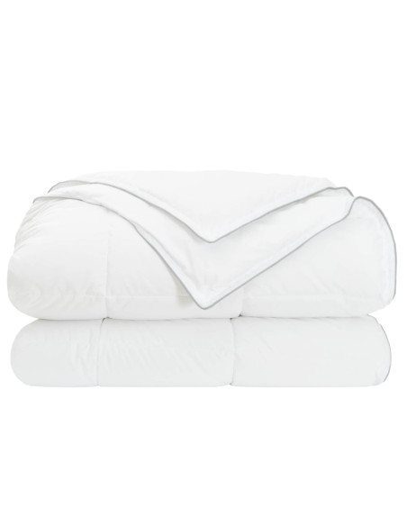 Piumone Completo Annuale Bianco 260 x 240 cm Fibra di bambù