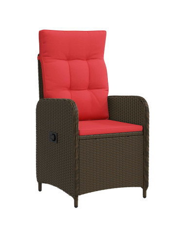 Set da pranzo per esterni 7 pcs polyrattan