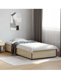 Struttura del letto Rovere Sonoma 80 x 200 cm