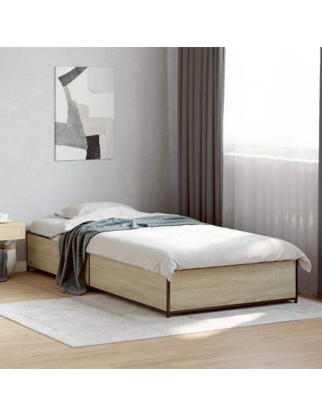 Struttura del letto Rovere Sonoma 80 x 200 cm