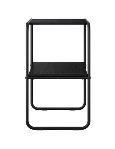 Tavolo consolle Rovere Nero 80 x 42,5 x 70 cm