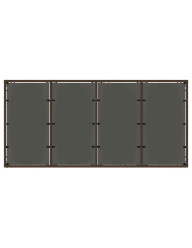 Set da pranzo per esterni 7 pcs polyrattan