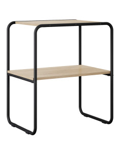 Tavolo consolle Rovere Sonoma 80 x 42,5 x 70 cm 2