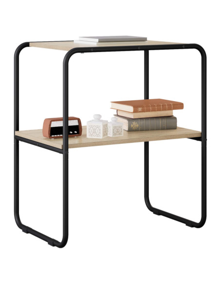 Tavolo consolle Rovere Sonoma 80 x 42,5 x 70 cm