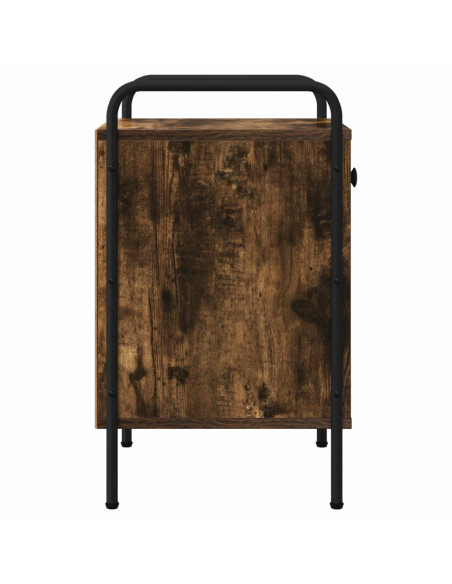 Armadio da Notte Rovere Fumo 35 x 36,5 x 61 cm