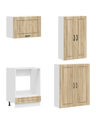Unità Cucina PORTO 8 pcs Rovere Sonoma Legno ingegnerizzato