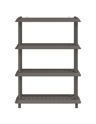 Unità di scaffalatura 4 livelli 100 x 40 x 136,5 cm PP